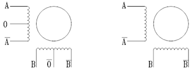 直流减速步进电机的绕线图